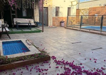 شالية بجلسة خارجية واجواء ممتعة 