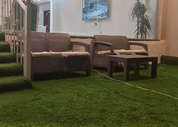 شاليه بمجلس وأثاث هادئ