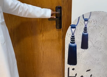 شقة بغرفة معيشة وغرفتين نوم 