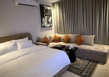 استديو بدخول ذاتي وسرير مريح 