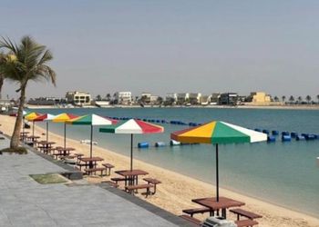 شقة بغرفة معيشة وغرفة نوم 