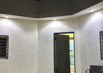استراحة بمسطح اخضر وجلسه خارجيه
