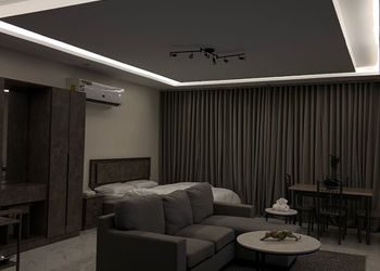 استديو هادئ بسرير ماستر 