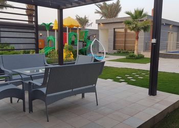 منتجع فندقي بألعاب أطفال ,ركن شواءفي العماريه