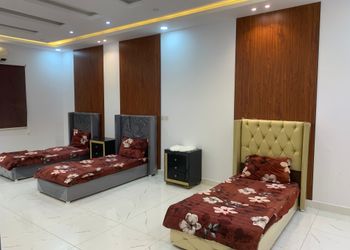 شاليه بمسطح اخضر
