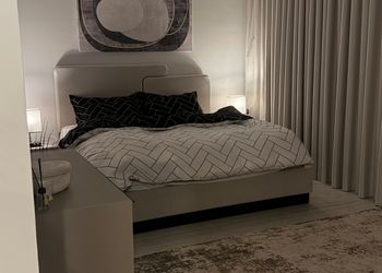 شقة بغرفتين نوم وصالة