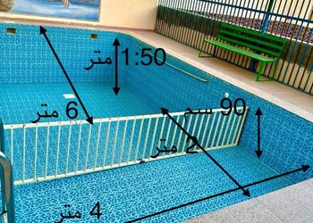 شاليه بجلسه خارجيه ومسبح