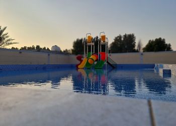 استراحة ببيت شعر وألعاب أطفال