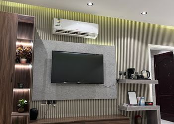 استديو بتصميم انيق ودخول ذاتي 