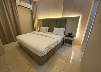 شقة بغرفتين نوم وصالة جلوس