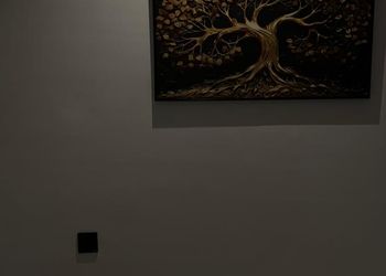 استديو بأثاث مريح وبسيط 