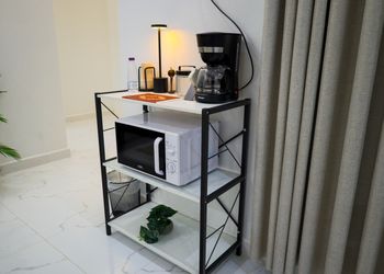 جناح هادئ بدخول ذكي ومطبخ