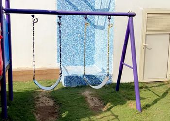 شاليه بجلسة خارجية