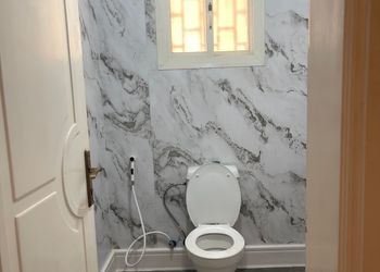 شقة بغرفة معيشة وغرفة نوم 