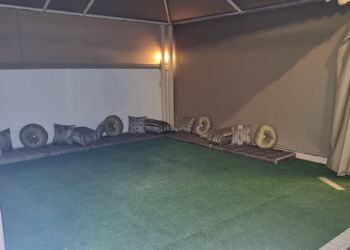 استراحة ببيت شعر وجلسة خارجية