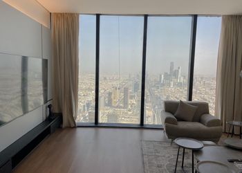 شقة بإطلالة مميزة على الرياض
