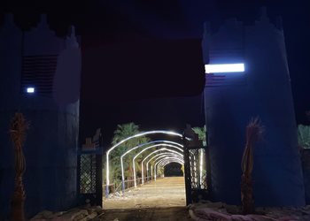 مزرعة ريفيه بأجواء شتوية