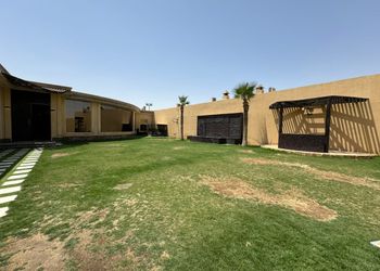 شاليه بمسطح اخضر