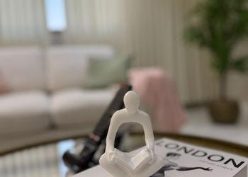 استديو بدخول ذاتي وصالة أنيقة 