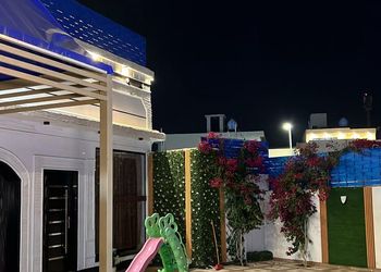 شاليه بمسطح اخضر