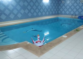 مزرعة بطراز شعبي وملحق خارجي