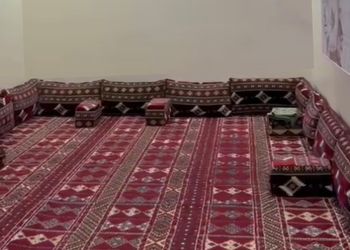 استراحة بجلسة خارجية واجواء ممتعة 