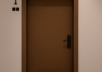 استديو بدخول ذاتي وتصميم هادئ 