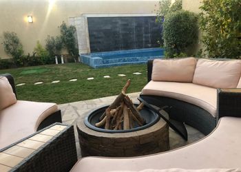 منتجع فندقي بركن شواء ومسبح