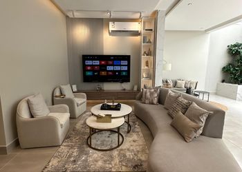 شقة بتصميم أنيق ودخول ذاتي 