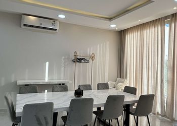 شاليه بإطلالة على الحديقة 