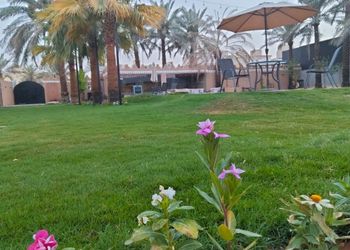 شاليه بمسطح اخضر ومجالس 