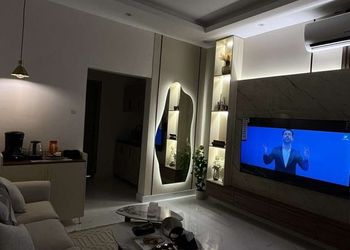 شقة بغرفة جلوس وغرفة نوم 