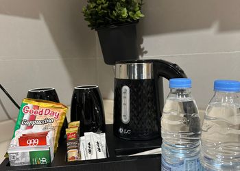 شقة بغرفة معيشة وغرفتين نوم 