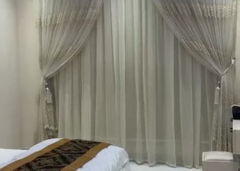 شقة بغرفة معيشة وغرفة نوم 