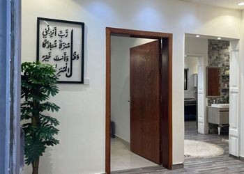 استراحة بصاله أنيقة وجلسة خارجية