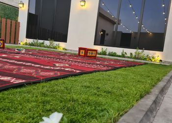 شاليه بغرفة نوم و جلسة خارجية