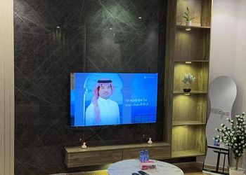 استديو بسرير وجلسة جانبية
