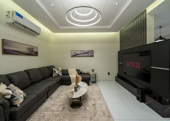 شقة بغرفتين نوم وتصميم أنيق 