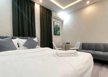 استديو بدخول ذاتي وسرير مريح 