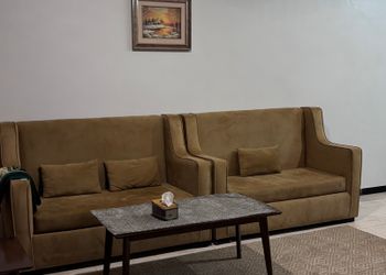 شقة بصالة وغرفتين نوم
