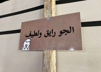 مخيم ملكي مميز بأثاث أنيق(قسمين)