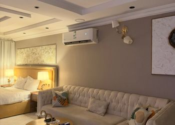 استديو بتصميم هادئ ودخول ذاتي