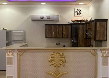 استراحة بغرفه نوم وصالة أنيقة