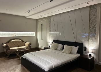 استديو بأثاث مريح وبسيط 