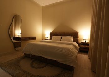 Apartment with a bedroom