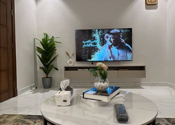 شقة بصالة وغرفة نوم