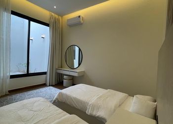 شاليه بغرفتين نوم مع مسبح