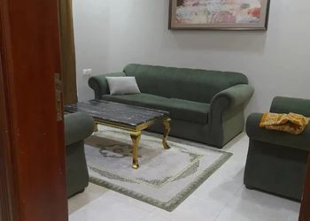 فيلا بغرفتين نوم ومجلس 