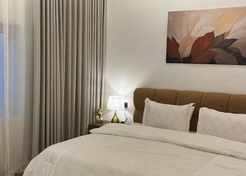 شقة بصالة وغرفة نوم