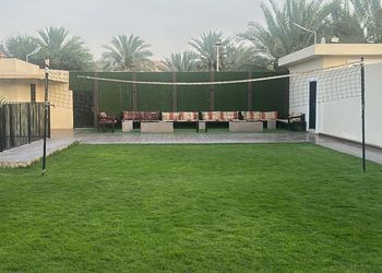 استراحة بجلسة خارجية ومسبح